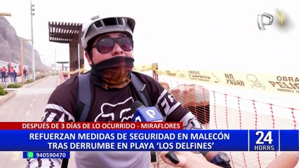 Miraflores: vecinos piden reparar ciclovía colapsada en playa Los Delfines