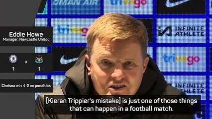 Howe backs Newcastle's Trippier after nightmare finish v Chelsea