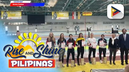 Pinoy fencer Maxine Esteban, nakasungkit ng ginto sa Europe Under 23 Circuit Championship