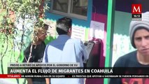 Autoridades migratorias reportan aumento en flujo de migrantes en Coahuila