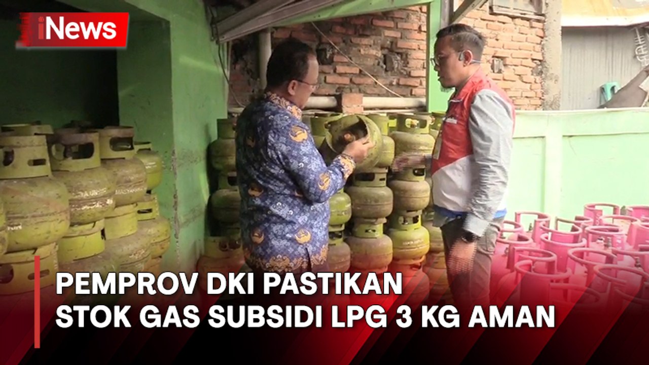 Jelang Nataru 2023, Pemprov DKI Pastikan Stok Gas LPG 3 Kg Aman