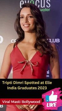 Tripti Dimri Spotted at Elle India Graduates 2023