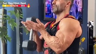 How To Build Your Biceps at home - تمارين البايسبس