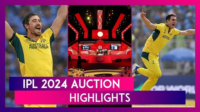 IPL 2024 Auction Highlights: Here’s What Happened At Indian Premier League Auction In Dubai