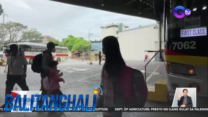 Mga pasaherong pauwi sa probinsiya ngayong kapaskuhan, dagsa na sa ilang bus terminal sa Cubao | BT