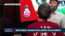 Bantu Kabur 4 Tahanan Polda Lampung, Pelaku Dibekuk!