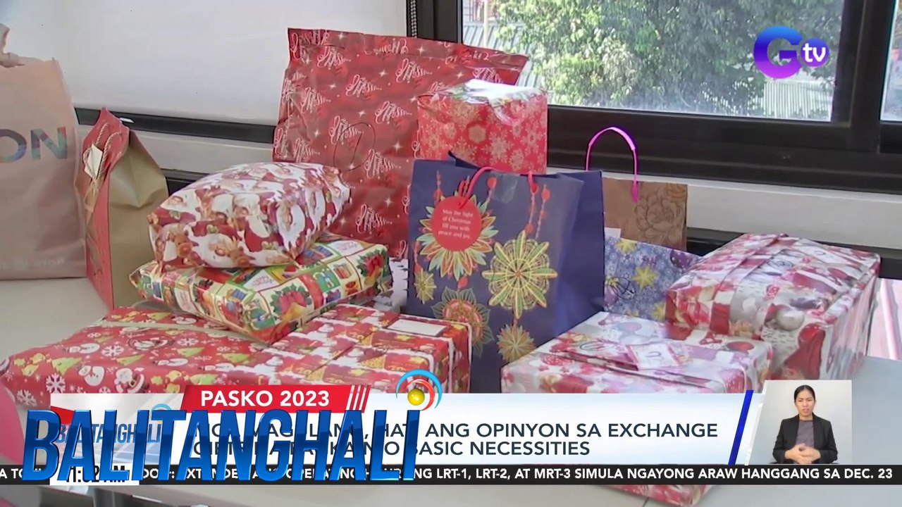 Paggawa ng wishlist, naging option na para iwas-dismaya sa Christmas exchange gifts | BT