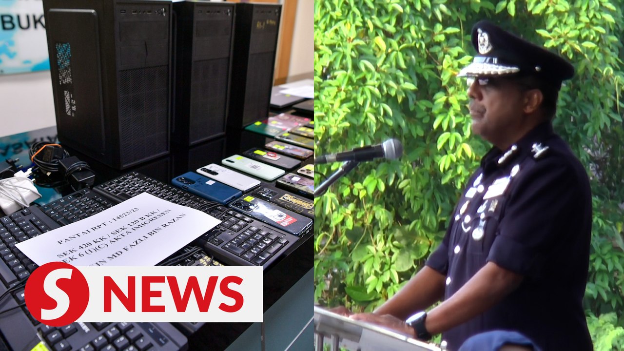 Cops nab 1,066 in scam call centre raids in KL