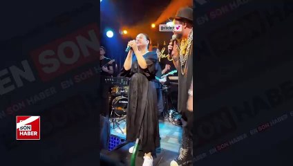 Sibel Taşçıoğlu'nun sahne performansı