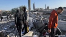 Distruzione e morte nei raid israeliani a Rafah e Jabalya