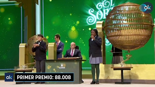 El 88.008 el premio Gordo de la Lotería de Navidad 2023