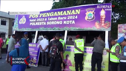 Descargar video: Posko Pengamanan dan Arus Mudik di Papua Barat Daya Siap Jelang Nataru