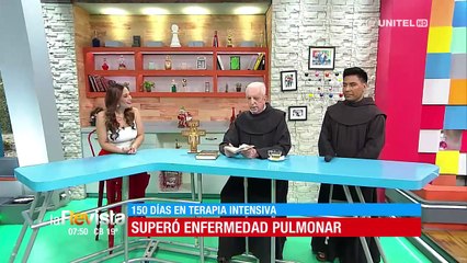 El sacerdote Alois después de 150 días en terapia intensiva pasará Navidad en su parroquia