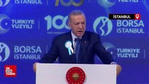 Cumhurbaşkanı Erdoğan, Borsa İstanbul 150. Yıl Gong Töreni’ne katıldı