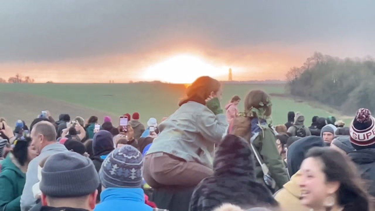 Winter Solstice At Stonehenge
