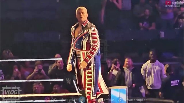 Cody Rhodes vs Dominik Mysterio Dark Match - WWE Smackdown 11/10/2023
