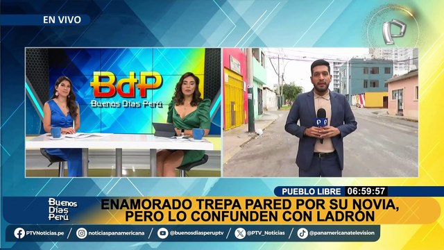 Pueblo Libre: enamorado es confundido como ladrón por estar trepando la pared de la casa de su novia