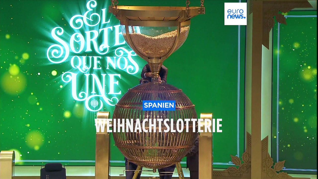 El Gordo: Hauptgewinn der Weihnachtslotterie über ganz Spanien verteilt
