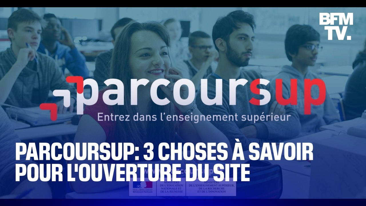 La plateforme Parcoursup ouvre ce mercredi pour des milliers de lycéens et voici ce qui change