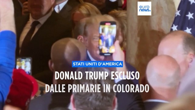 Colorado, la Corte suprema squalifica Donald Trump dalle primarie repubblicane per insurrezione