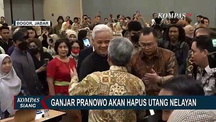 Ganjar Sebut akan Hapuskan Kredit Macet Bagi Nelayan