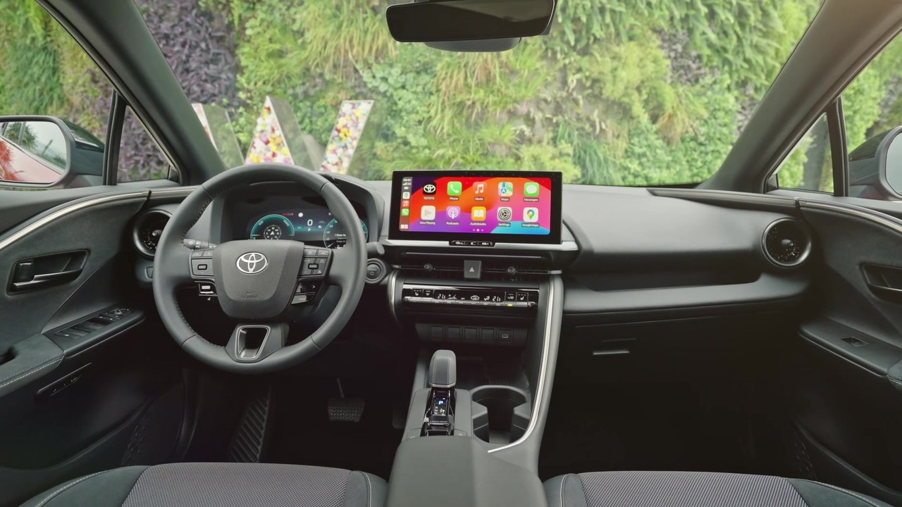 Toyota C-HR Electric Hybrid Interior Design in Emotional Red