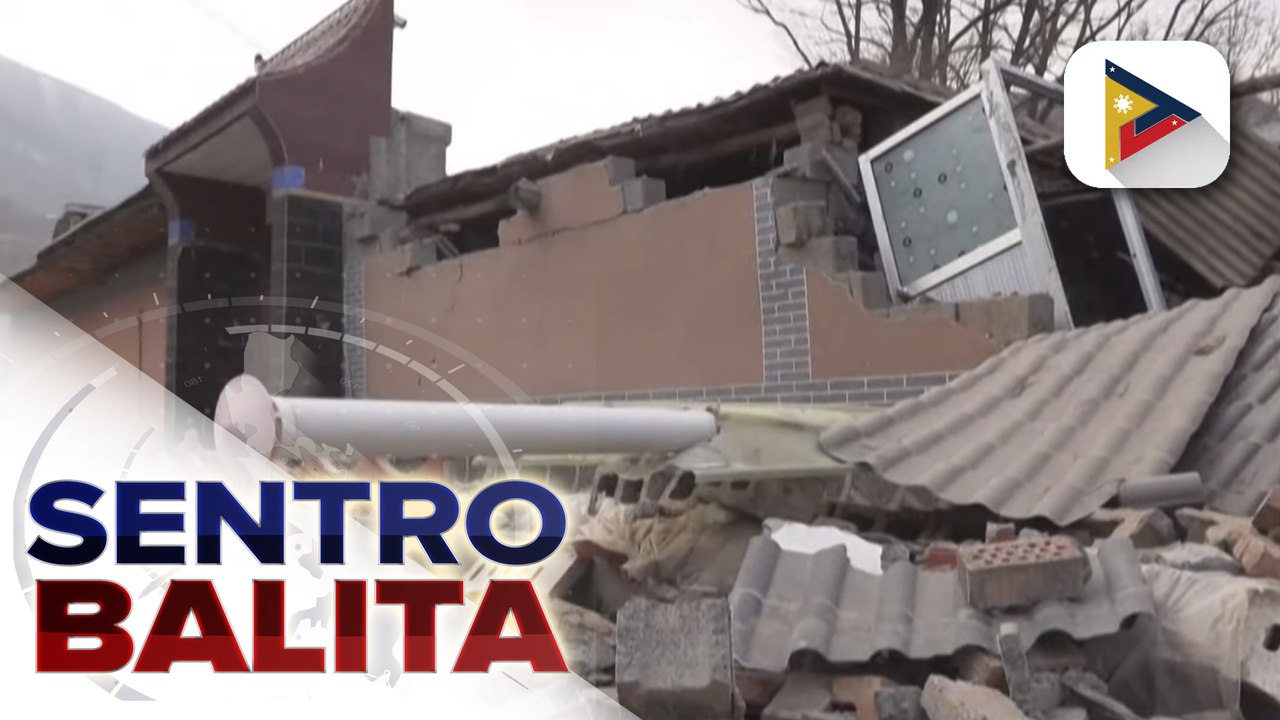 Bilang ng nasawi sa magnitude 6.2 na lindol sa China, pumalo na sa mahigit 120;