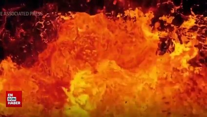 İzlanda'da patlayan yanardağın yeni görüntüleri