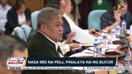 Nasa 985 PDLs, pinalaya na ng BuCor