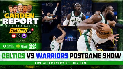 Live Postgame: Celtics vs Warriors Breakdown 🏀 | Garden Report
