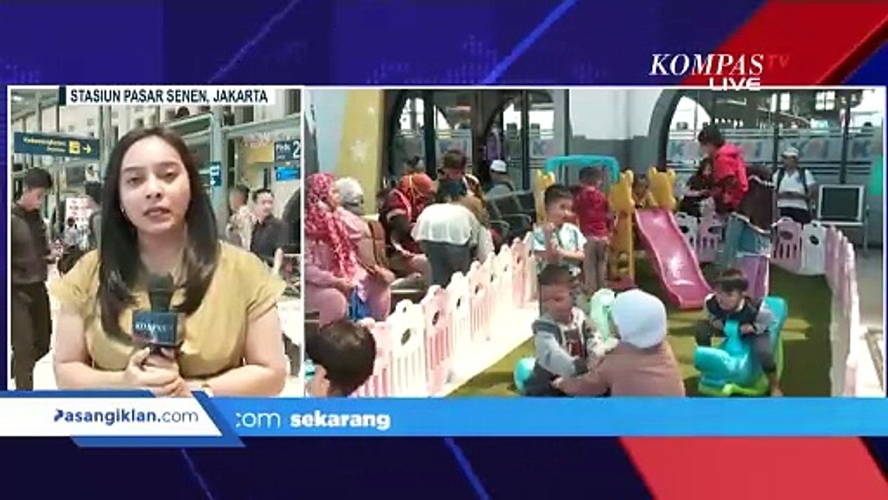 Jelang Natal, Jumlah Penumpang Kereta di Stasiun Senen Naik