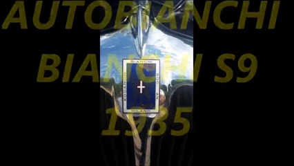 Autobianchi  Bianchi S9  1935