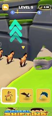 Level 5 | Animal Shifting: Transform Run #shorts #game #animalsforkids #gameplay #animalrace #pvz