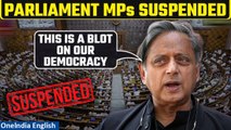 Parliament MPs Suspended: Shashi Tharoor calls the suspension of 141 MPs a disgrace | Oneindia