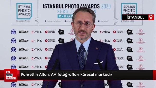 Fahrettin Altun: AA fotoğrafları küresel markadır