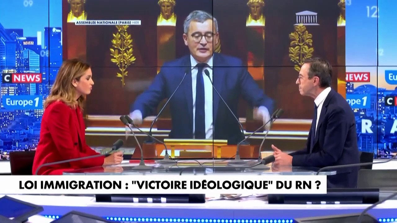 Loi immigration : «Je reconnais à Marine Le Pen le sens de l'opportunisme», déclare Bruno Retailleau