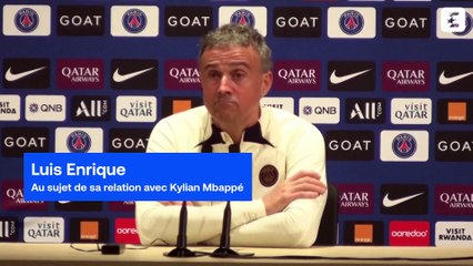 Luis Enrique sur sa relation avec Mbappé : "Je ne sais pas pourquoi vous me posez cette question"
