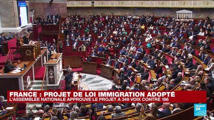 Loi immigration : texte adopté au Parlement, crise ouverte dans la majorité
