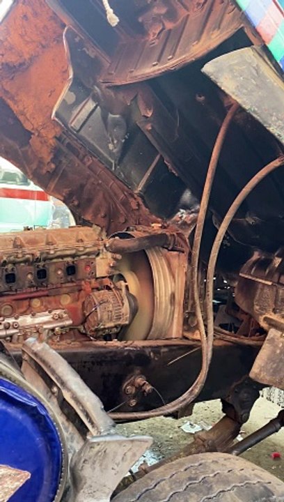 Engine Inspection #truckengine #inseperation #ytshorts #shorts