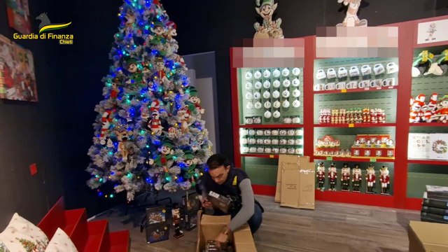 Chieti, operazione Natale Sicuro . Sequestrati 59mila articoli