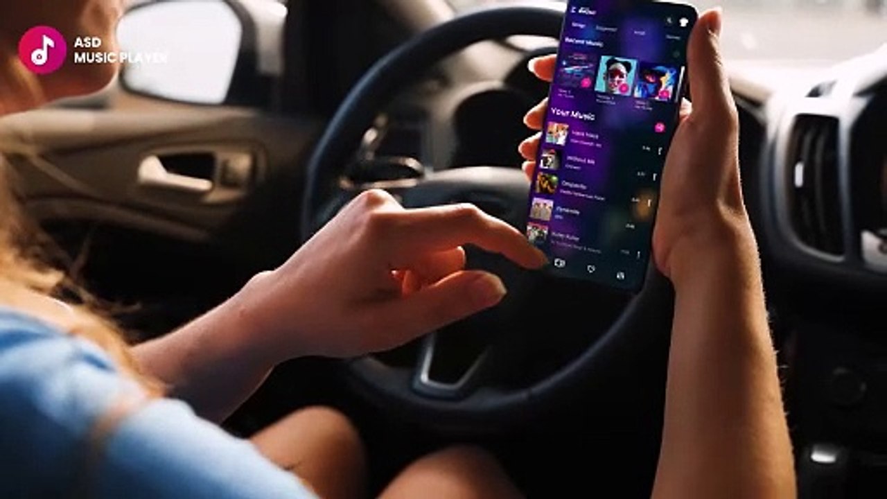 Car mode Feature of this Music Player | Easy Click | ASD Music Player
