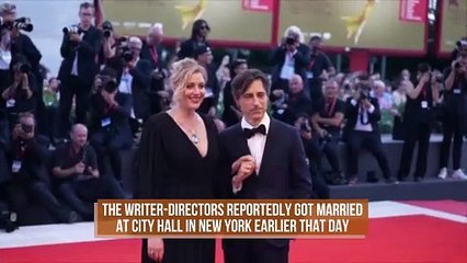 Greta Gerwig and Noah Baumbach are married