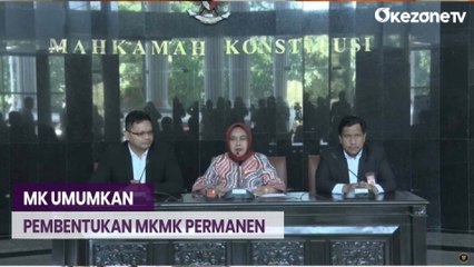 Video herunterladen: Mahkamah Konstitusi Umumkan Pembentukan MKMK Permanen