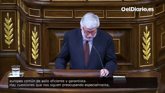 umar critica el pacto migratorio europeo: “El Mediterráneo no puede ser un cementerio de personas que solo aspiran a una vida mejor”
