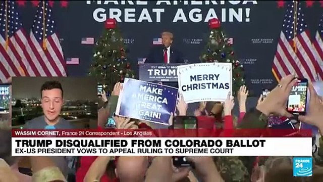 Colorado court disqualifies Trump from presidential primary ballot