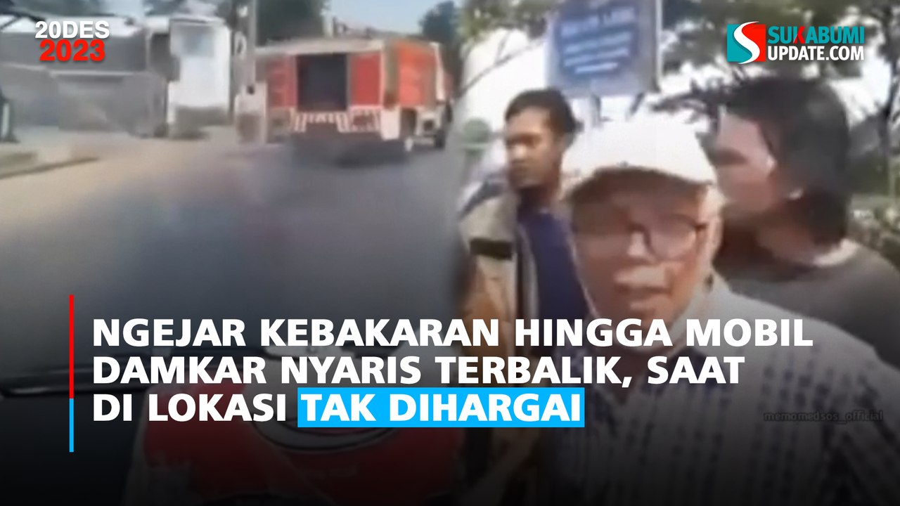 Ngejar Kebakaran Hingga Mobil Damkar Nyaris Terbalik, saat di Lokasi Tak Dihargai