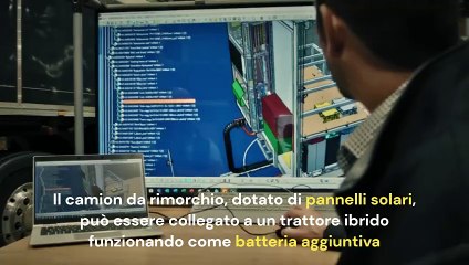 In Svezia il primo camion "solare" su strada