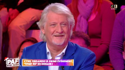 Patrick Sébastien fait son grand retour dans TPMP ! 🎤