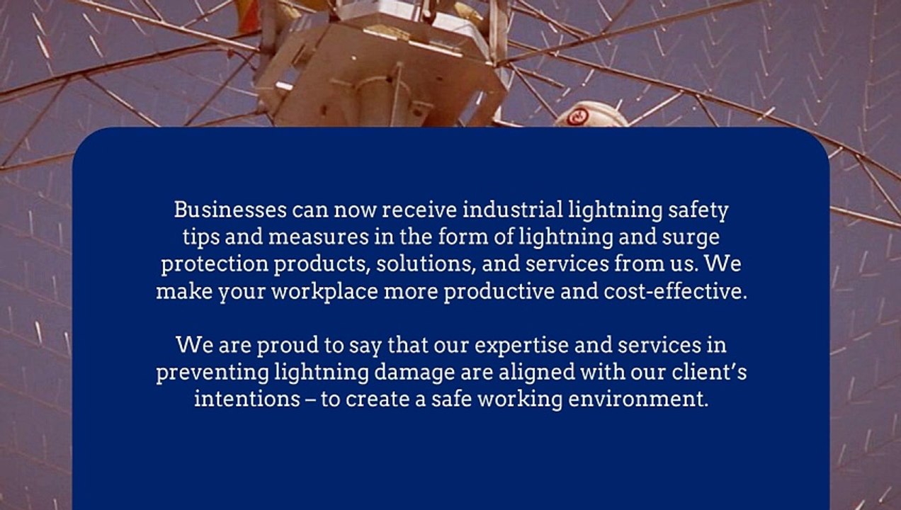 A Straightforward, Reliable And Effective Lightning Damage Prevention System
