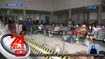 Ilang biyahe ng bus papuntang probinsya, fully booked na | 24 Oras